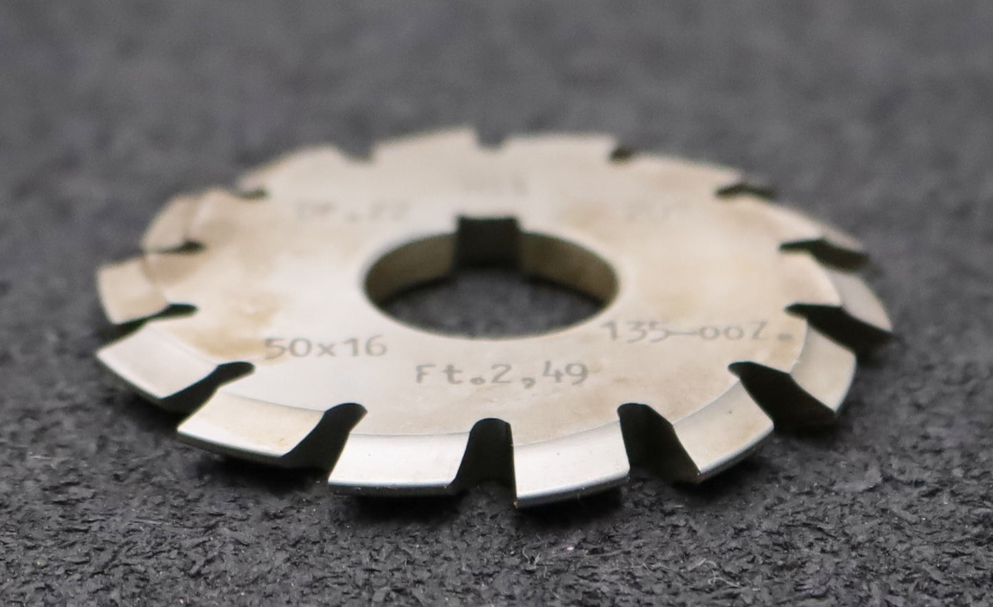 Bild des Artikels DOLD-Zahnformfräser-gear-profile-cutter-DP-22-No.-1--Z=-135-00-EGW-20° Ø50x16mm