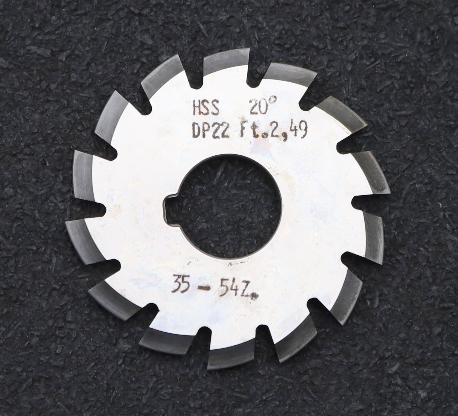 Bild des Artikels DOLD-Zahnformfräser-gear-profile-cutter-DP-22-No.-3--Z=-35-54-EGW-20° Ø50x16mm