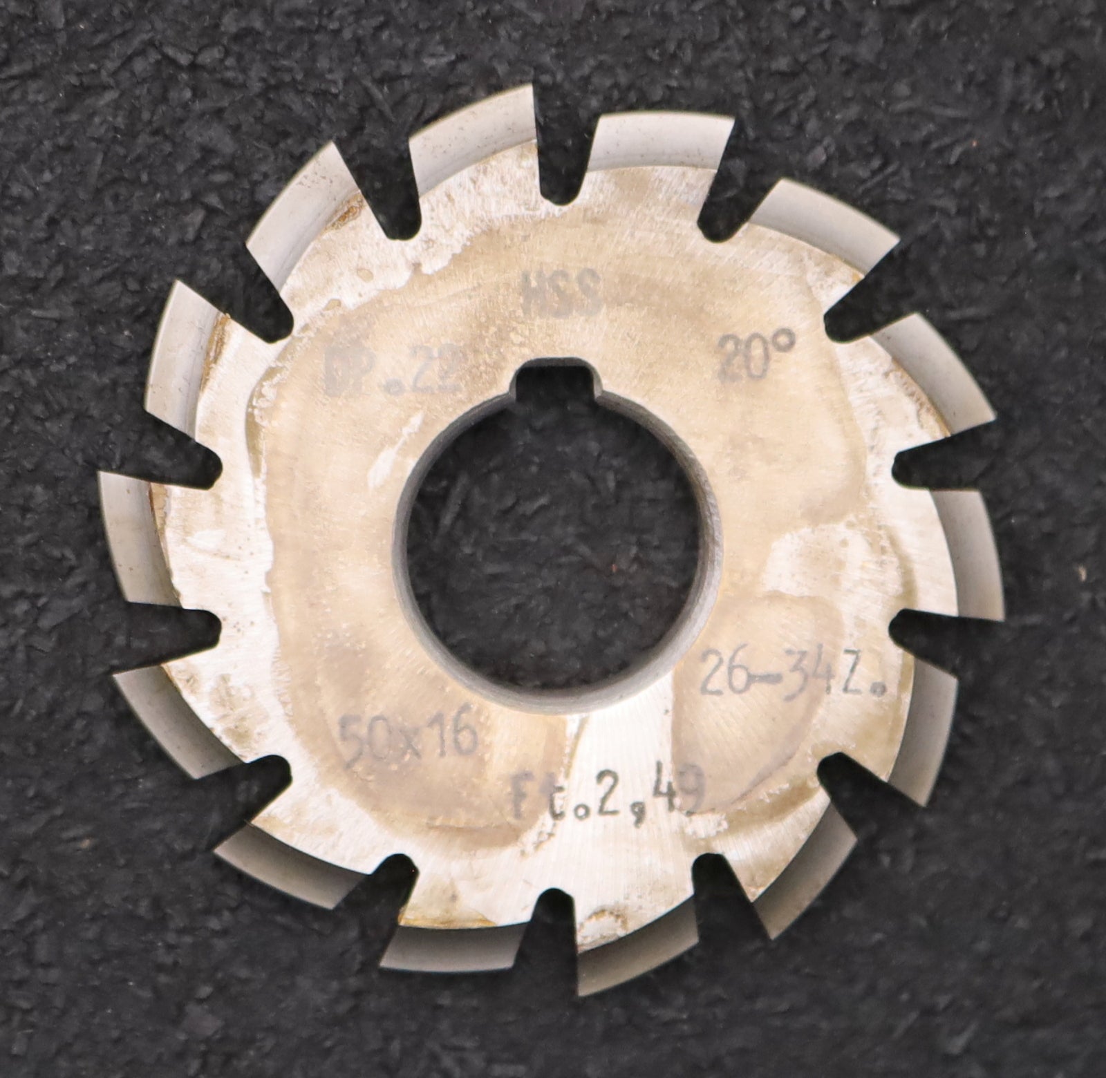 Bild des Artikels DOLD-Zahnformfräser-gear-profile-cutter-DP-22-No.-4--Z=-26-34-EGW-20° Ø50x16mm