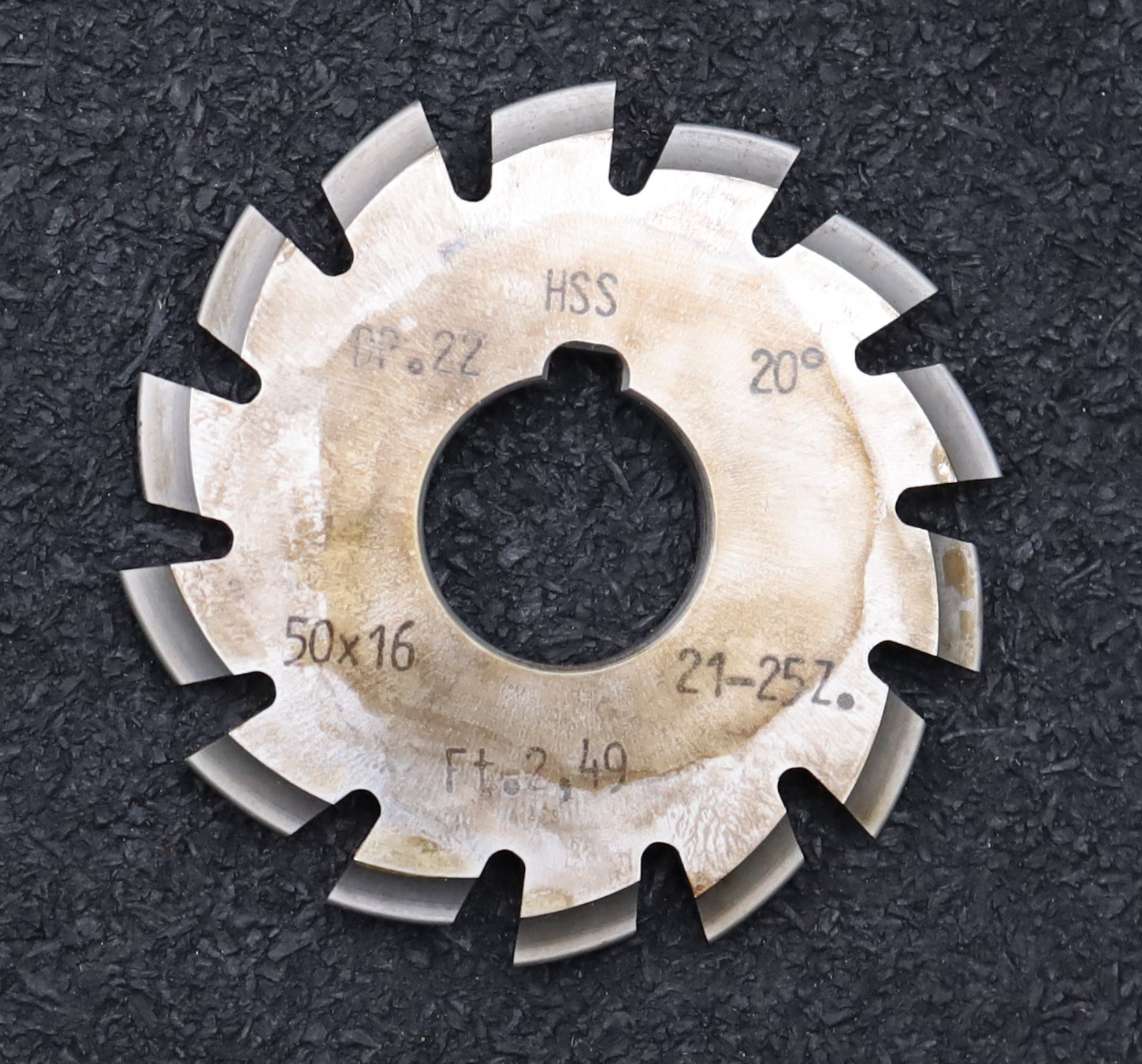 Bild des Artikels DOLD-Zahnformfräser-gear-profile-cutter-DP-22-No.-5--Z=-21-25-EGW-20° Ø50x16mm