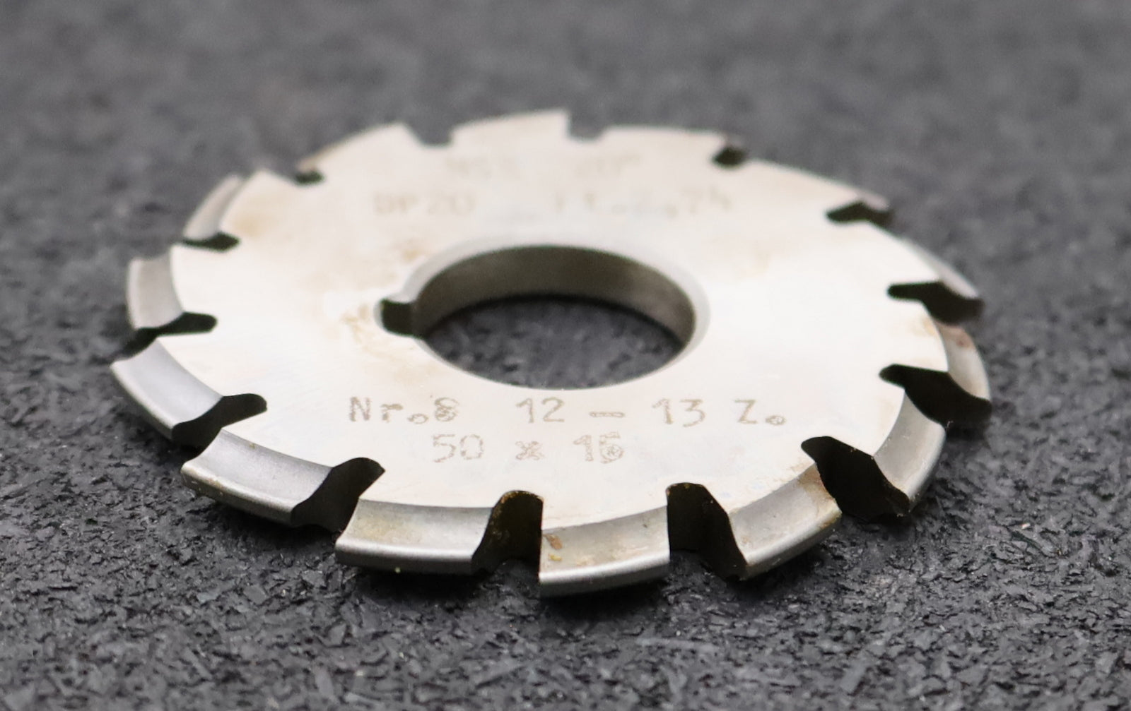 Bild des Artikels DOLD-Zahnformfräser-gear-profile-cutter-DP-20-No.-8--Z=-12-13-EGW-20° Ø50x16mm