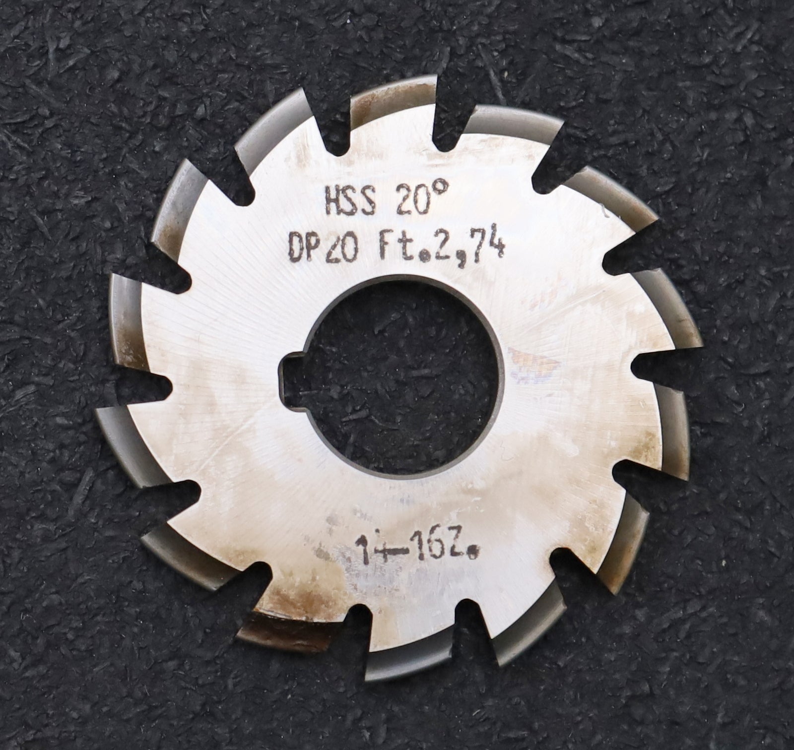 Bild des Artikels DOLD-Zahnformfräser-gear-profile-cutter-DP-20-No.-7--Z=-14-16-EGW-20° Ø50x16mm