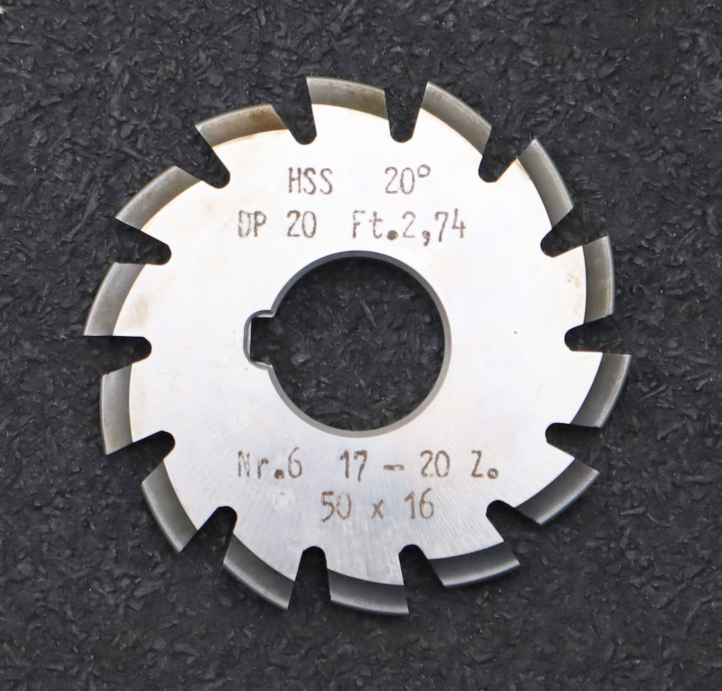 Bild des Artikels DOLD-Zahnformfräser-gear-profile-cutter-DP-20-No.-6--Z=-17-20-EGW-20° Ø50x16mm