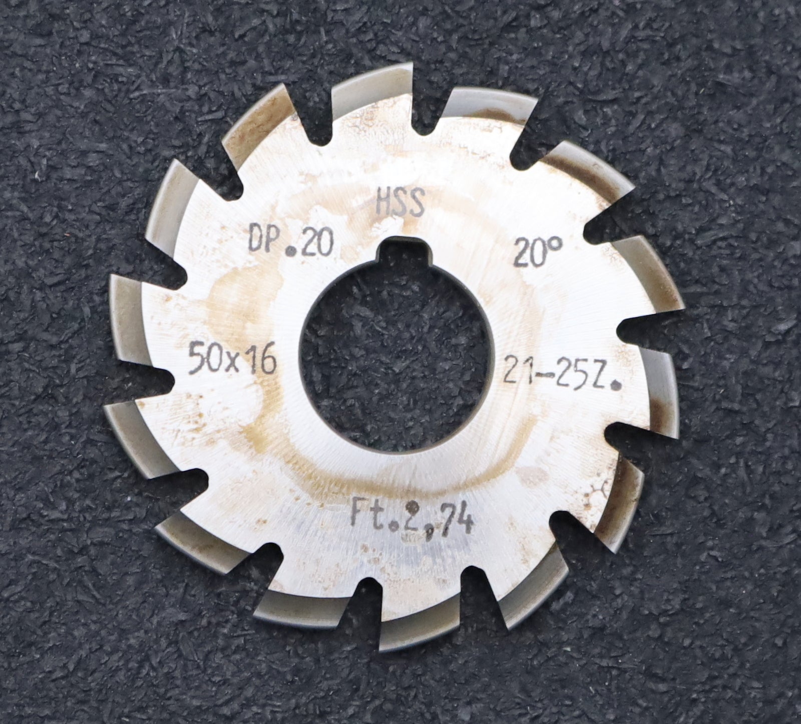 Bild des Artikels DOLD-Zahnformfräser-gear-profile-cutter-DP-20-No.-5--Z=-21-25-EGW-20° Ø50x16mm