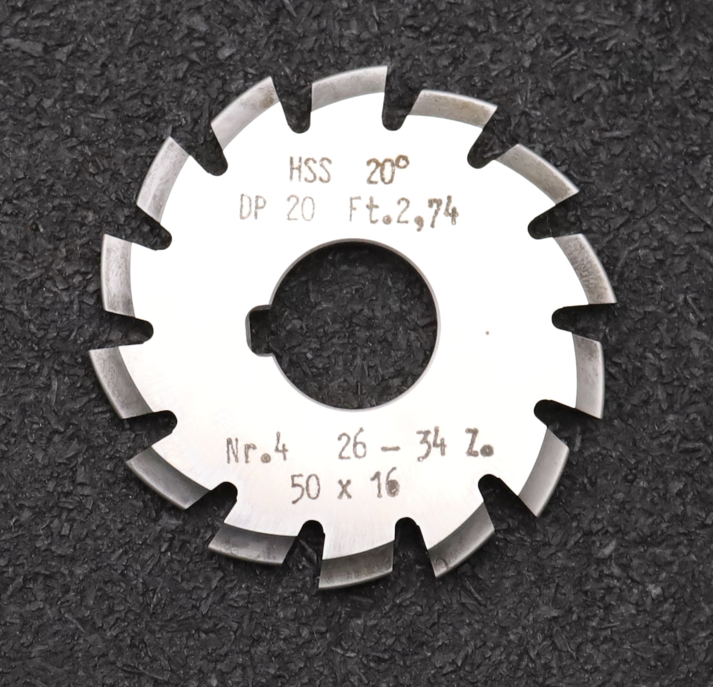 Bild des Artikels DOLD-Zahnformfräser-gear-profile-cutter-DP-20-No.-4--Z=-26-34-EGW-20° Ø50x16mm