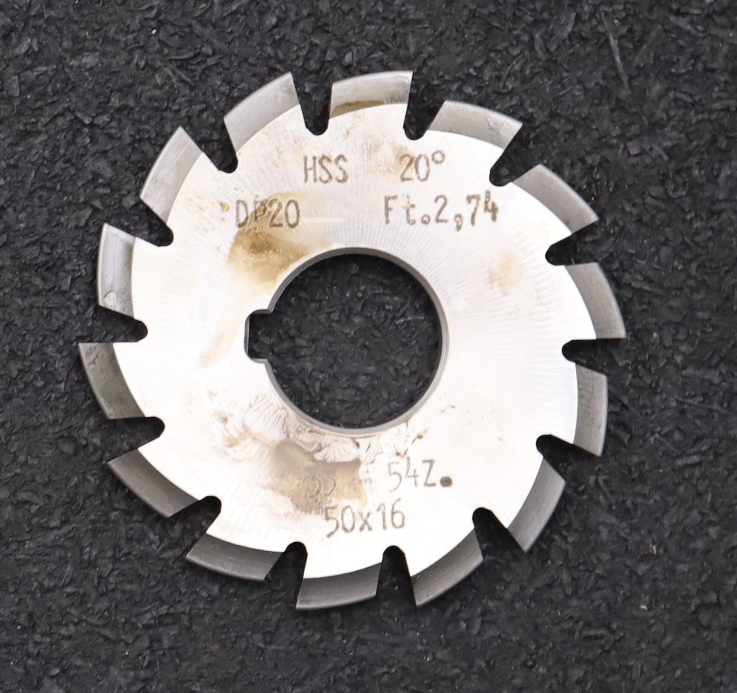 Bild des Artikels DOLD-Zahnformfräser-gear-profile-cutter-DP-20-No.-3--Z=-35-54-EGW-20° Ø50x16mm