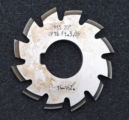 Bild des Artikels DOLD-Zahnformfräser-gear-profile-cutter-DP-18-No.-7--Z=-14-16-EGW-20° Ø60x22mm