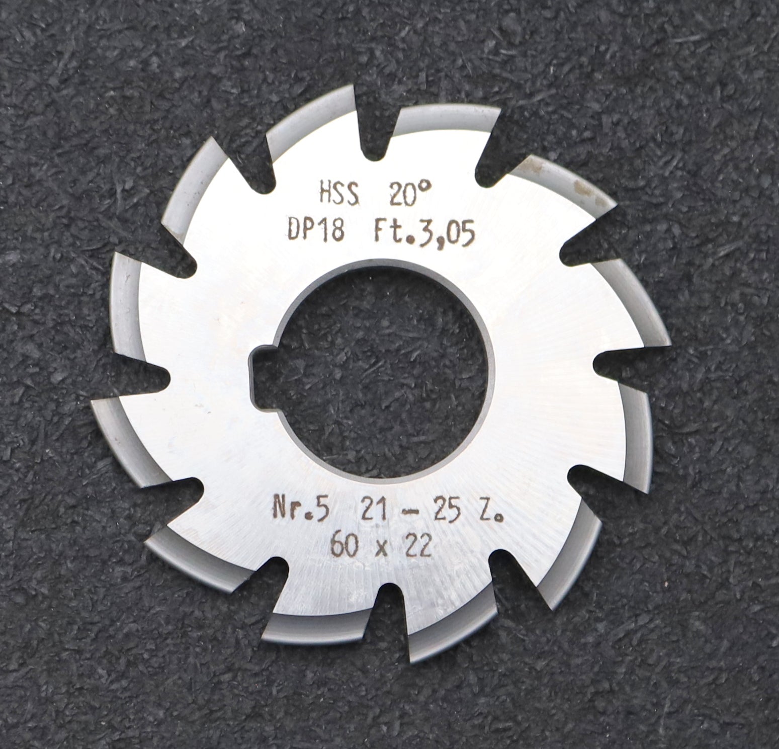 Bild des Artikels DOLD-Zahnformfräser-gear-profile-cutter-DP-18-No.-5--Z=-21-25-EGW-20° Ø60x22mm