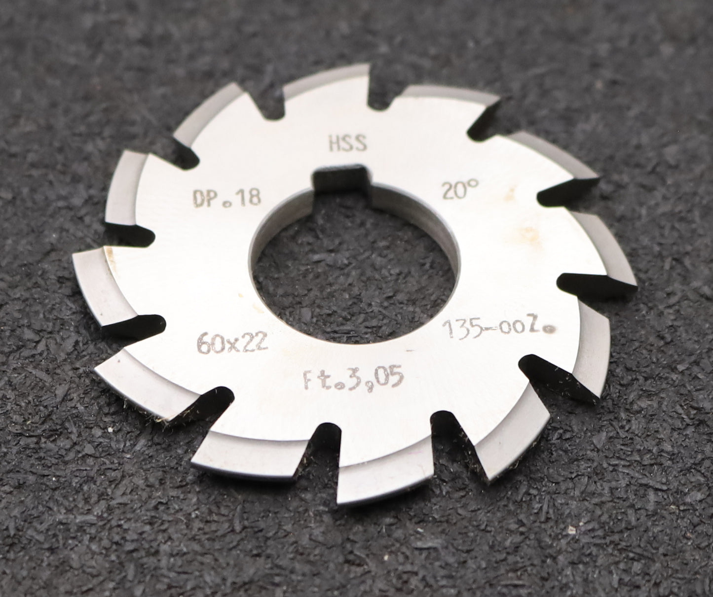 Bild des Artikels DOLD-Zahnformfräser-gear-profile-cutter-DP-18-No.-1--Z=-135-00-EGW-20° Ø60x22mm