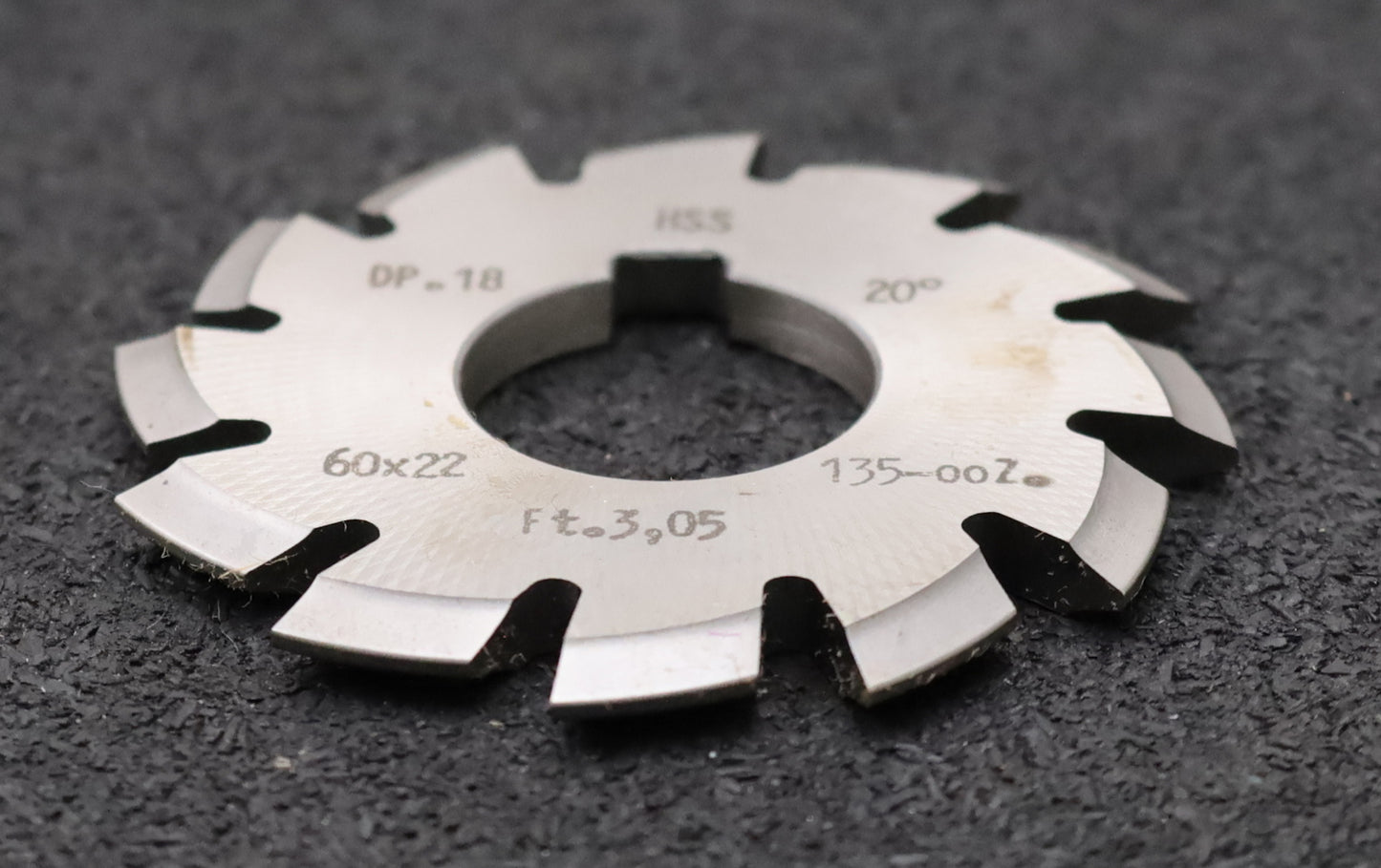 Bild des Artikels DOLD-Zahnformfräser-gear-profile-cutter-DP-18-No.-1--Z=-135-00-EGW-20° Ø60x22mm