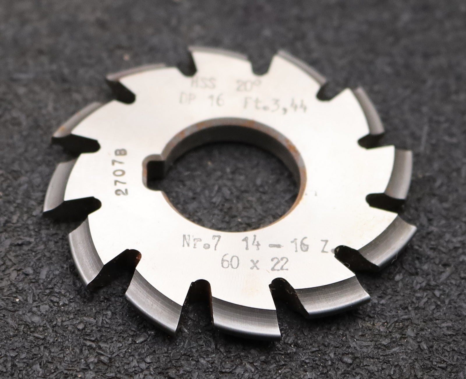 Bild des Artikels DOLD-Zahnformfräser-gear-profile-cutter-DP-16-No.-7--Z=-14-16-EGW-20° Ø60x22mm