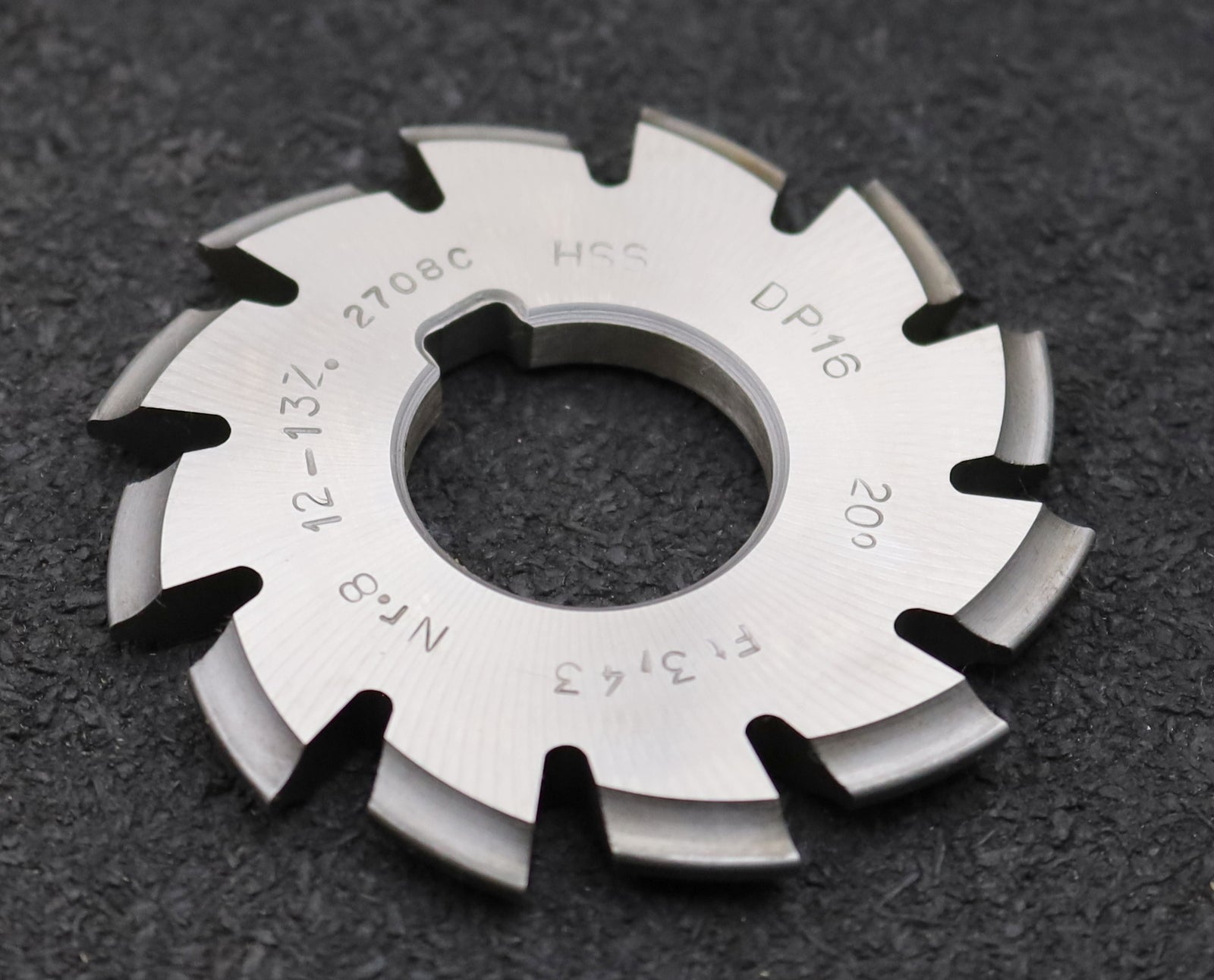 Bild des Artikels DOLD-Zahnformfräser-gear-profile-cutter-DP-16-No.-8--Z=-12-13-EGW-20° Ø60x22mm