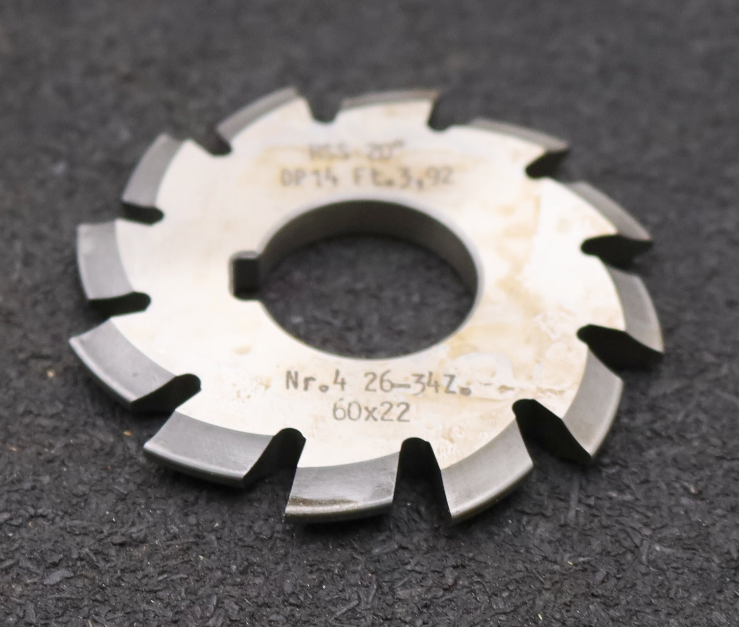 Bild des Artikels DOLD-Zahnformfräser-gear-profile-cutter-DP-14-No.-4--Z=-26-34-EGW-20° Ø60x22mm