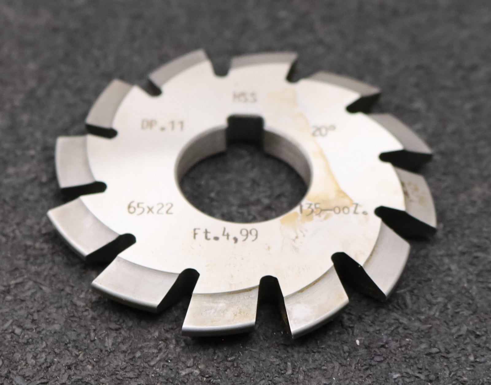 Bild des Artikels DOLD-Zahnformfräser-gear-profile-cutter-DP-11-No.-1--Z=-135-00-EGW-20°- Ø65x22mm