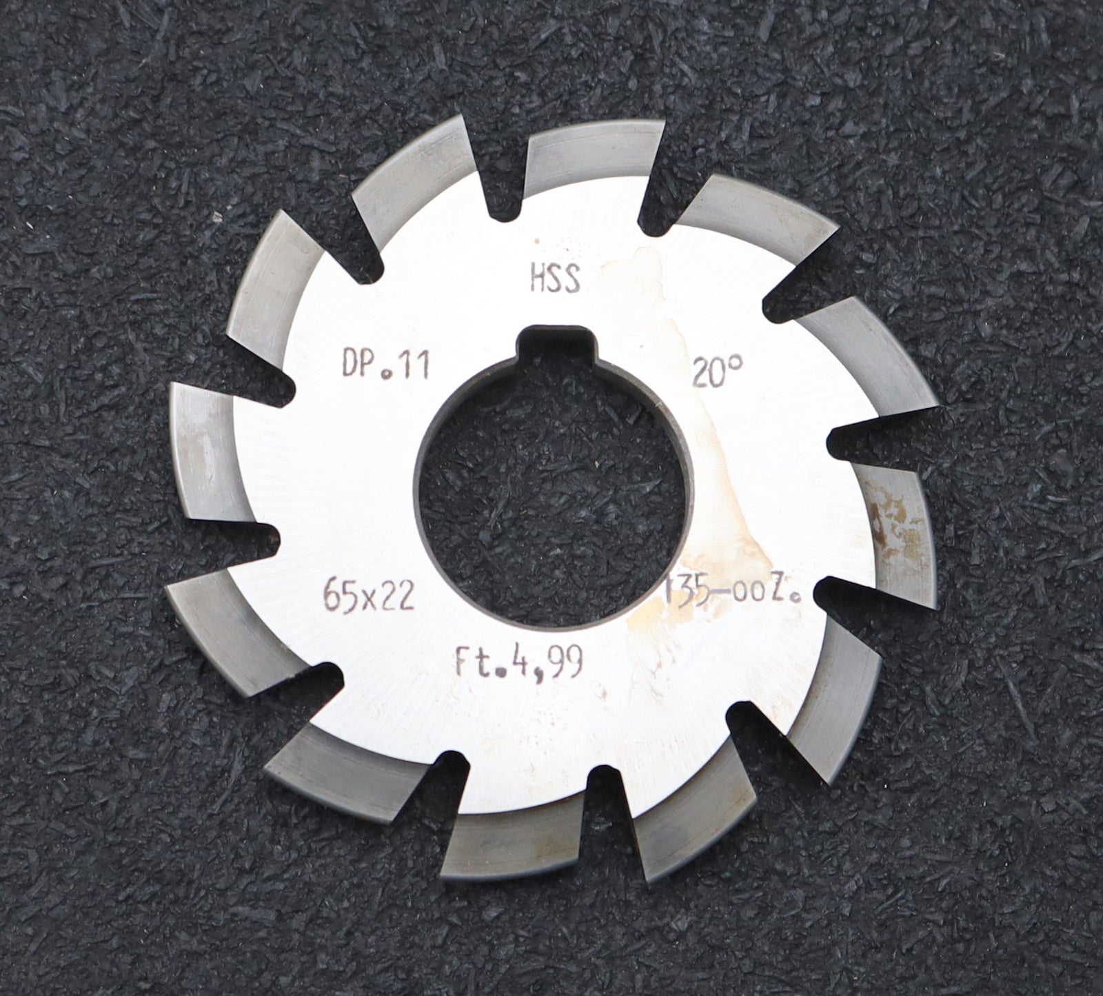 Bild des Artikels DOLD-Zahnformfräser-gear-profile-cutter-DP-11-No.-1--Z=-135-00-EGW-20°- Ø65x22mm