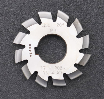 Bild des Artikels DOLD-Zahnformfräser-gear-profile-cutter-DP-8-No.-6-Z=-17-20-EGW-20°- Ø75x27mm