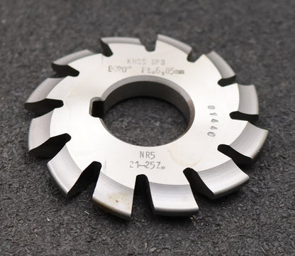 Bild des Artikels DOLD-Zahnformfräser-gear-profile-cutter-DP-8-No.-5-Z=-21-25-EGW-20°- Ø75x27mm