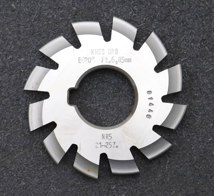 Bild des Artikels DOLD-Zahnformfräser-gear-profile-cutter-DP-8-No.-5-Z=-21-25-EGW-20°- Ø75x27mm