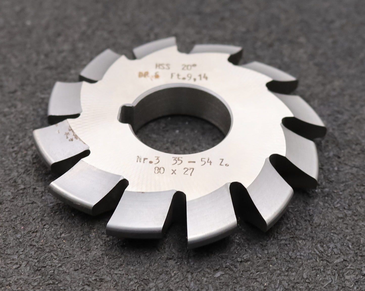 Bild des Artikels DOLD-Zahnformfräser-gear-profile-cutter-DP-6-No.-3-Z=-35-54-EGW-20°- Ø80x27mm
