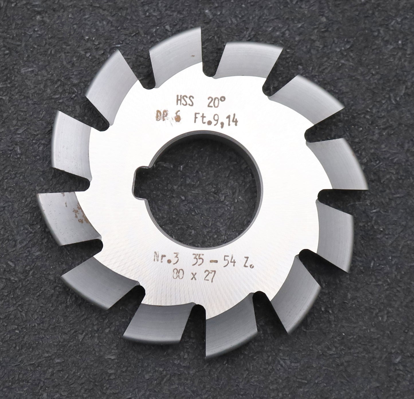Bild des Artikels DOLD-Zahnformfräser-gear-profile-cutter-DP-6-No.-3-Z=-35-54-EGW-20°- Ø80x27mm