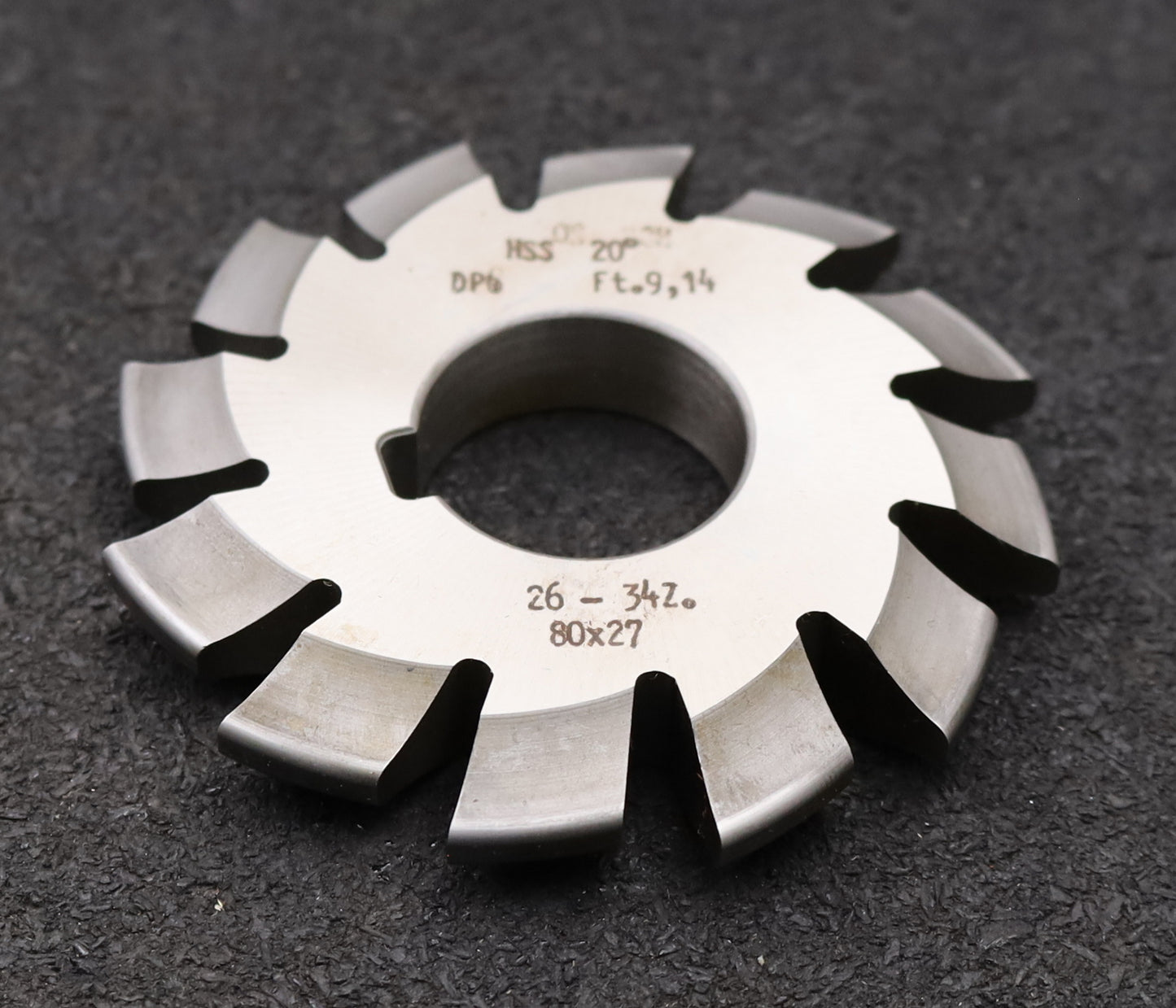Bild des Artikels DOLD-Zahnformfräser-gear-profile-cutter-DP-6-No.-4-Z=-26-34-EGW-20°- Ø80x27mm