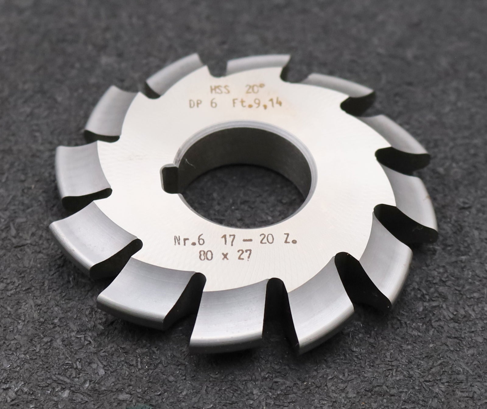 Bild des Artikels DOLD-Zahnformfräser-gear-profile-cutter-DP-6-No.-6-Z=-17-20-EGW-20°- Ø80x27mm