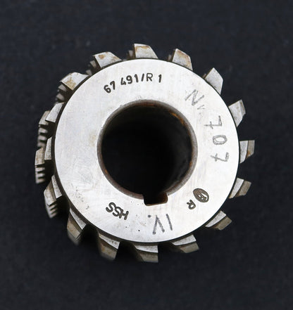 Bild des Artikels FETTE-Keilwellen-Wälzfräser-spline-hob-6-Keile-23,25x28x6,15mm-mit-Höcker-1gg.Re