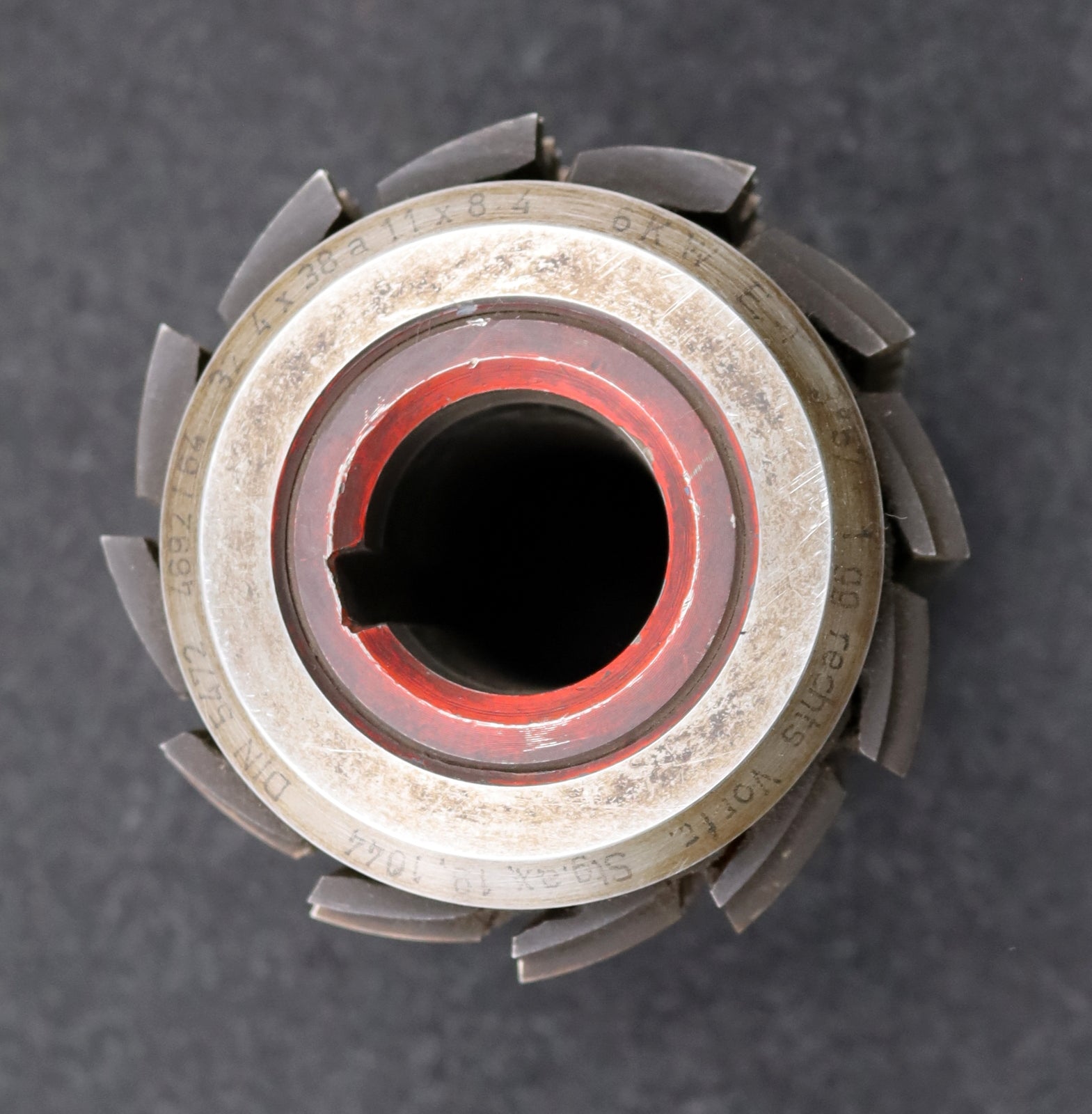 Bild des Artikels Saazor-Keilwellen-Wälzfräser-spline-hob-6-Keile-DIN-5472-32,4x38x8,4mm-Vorfräser