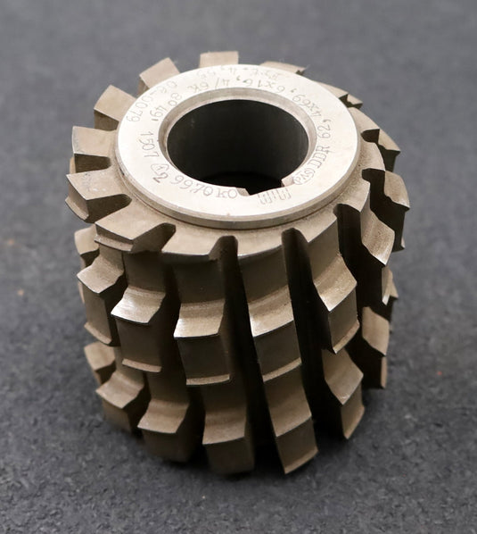 Bild des Artikels PWS-Keilwellen-Wälzfräser-spline-hob-6-Keile-62,4x69,6x16,4mm-mit-Höcker-LKN