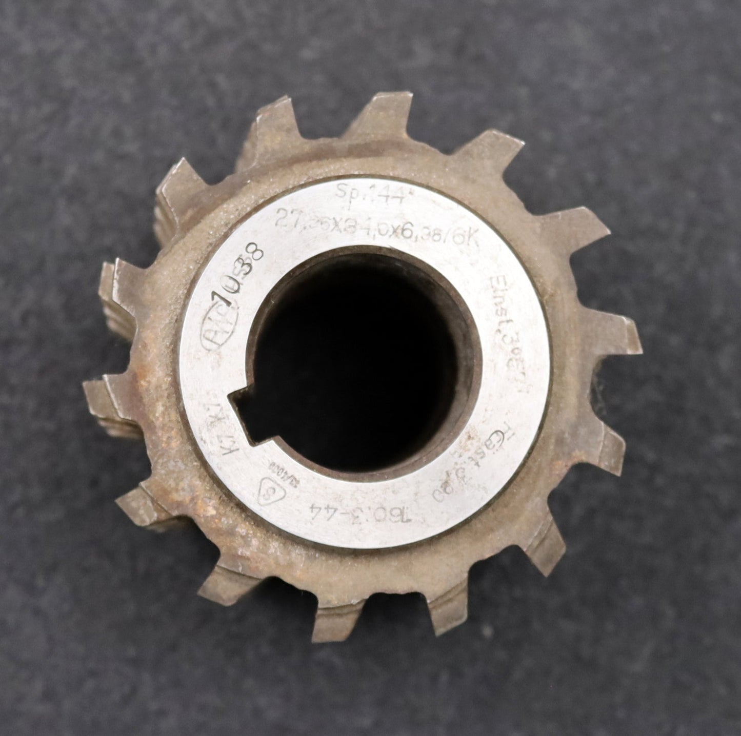 Bild des Artikels PWS-Keilwellen-Wälzfräser-spline-hob-6-Keile-27,96x34x6,96mm-mit-Höcker-1gg.Re