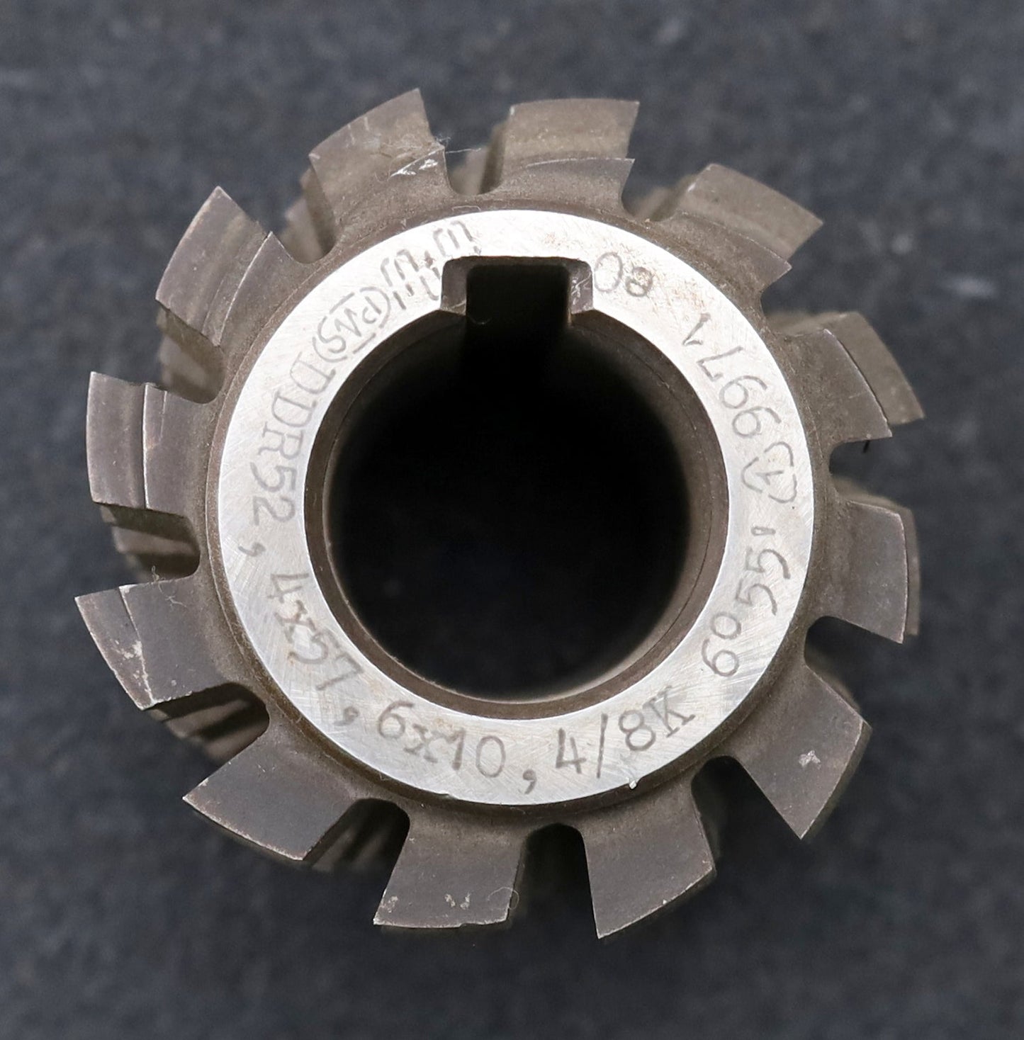 Bild des Artikels PWS-Keilwellen-Wälzfräser--8-Keile-52,4x57,6x10,4mm-mit-Höcker-Ø62x64xØ27mm-LKN