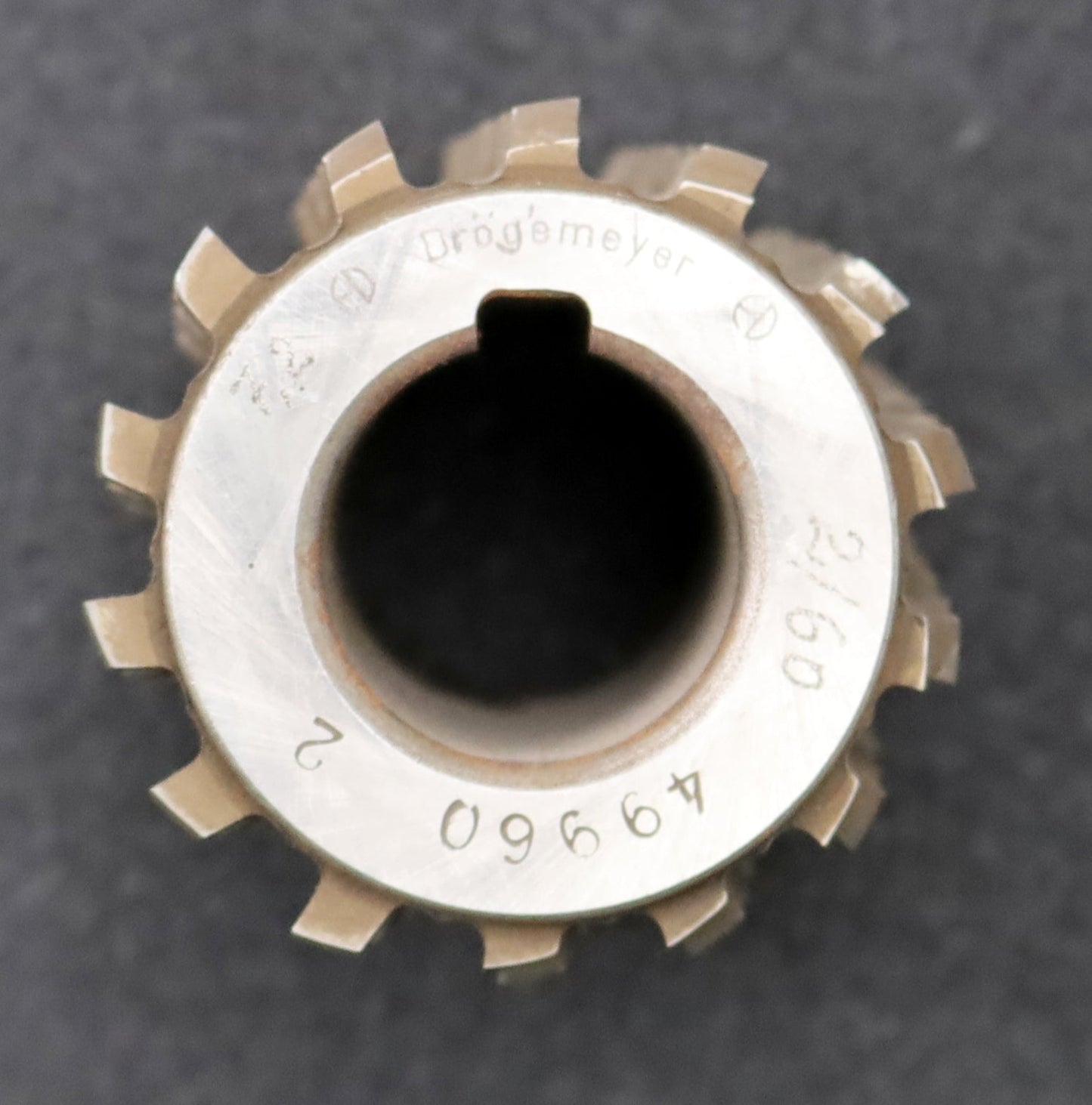 Bild des Artikels DRÖGEMEYER-Keilwellen-Wälzfräser--8-Keile-46,3x50x9,3mm-mit-Höcker-1gg.-Rechts