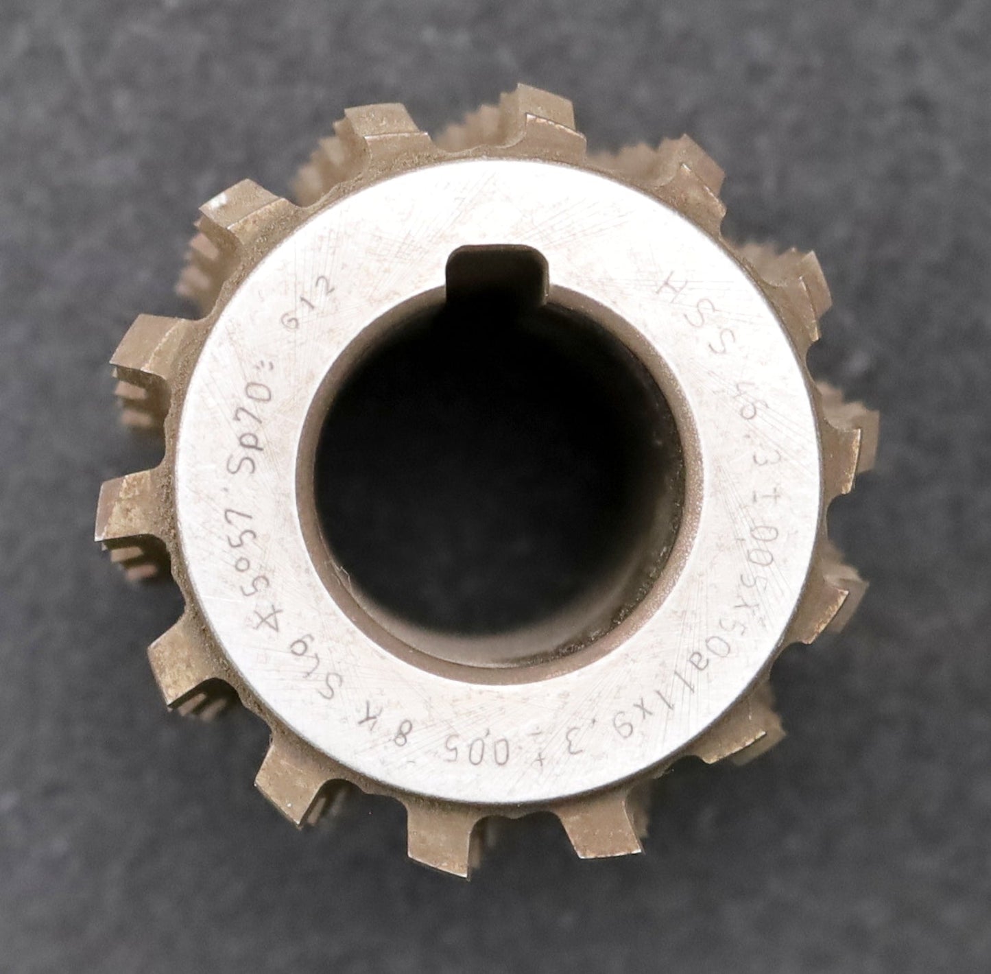 Bild des Artikels DRÖGEMEYER-Keilwellen-Wälzfräser--8-Keile-46,3x50x9,3mm-mit-Höcker-1gg.-Rechts