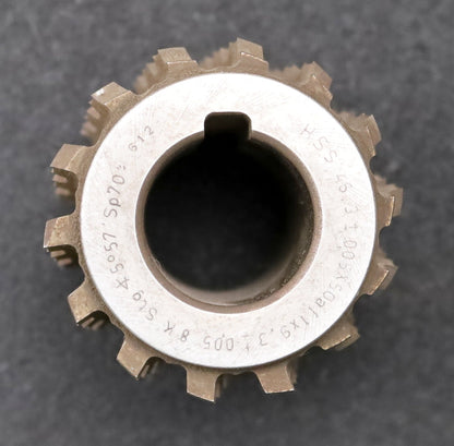 Bild des Artikels DRÖGEMEYER-Keilwellen-Wälzfräser--8-Keile-46,3x50x9,3mm-mit-Höcker-1gg.-Rechts