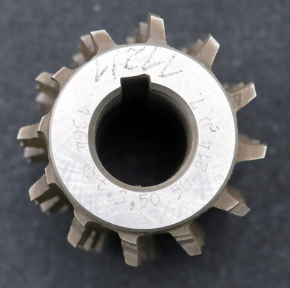 Bild des Artikels PWS-Keilwellen-Wälzfräser--8-Keile-52,4x57,6x10,4mm-mit-Höcker-Ø57x61xØ22mm-LKN