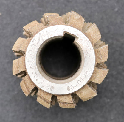 Bild des Artikels PWS-Keilwellen-Wälzfräser-8-Keile-52,4x57,6x10,4mm-mit-Höcker-1gg.-Rechts-HSS