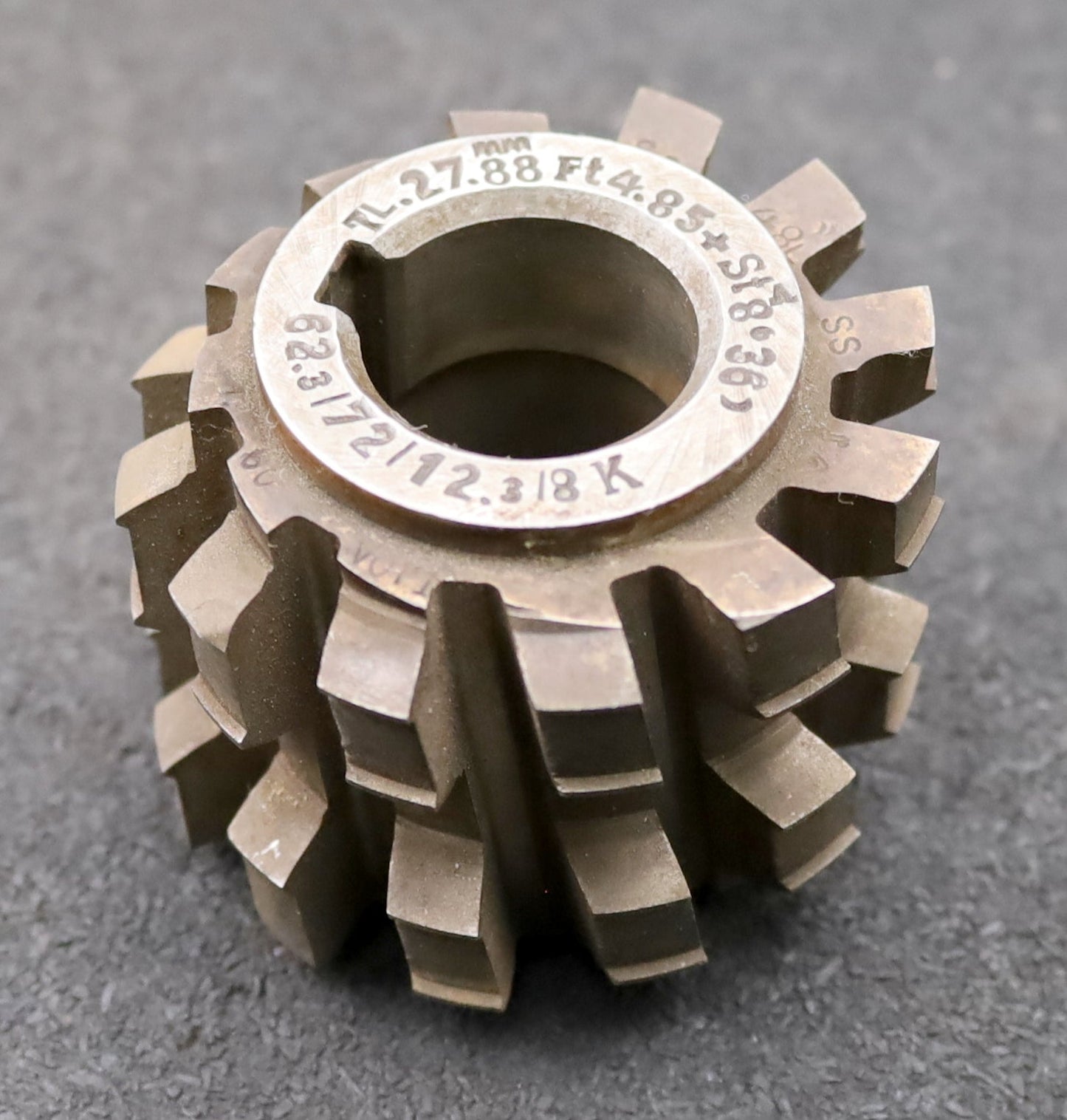 Bild des Artikels Keilwellen-Wälzfräser-8-Keile-62,3x72x12,3mm-mit-Höcker-Ø69x55xØ27mm-LKN-1gg.Re