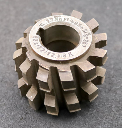 Bild des Artikels Keilwellen-Wälzfräser-8-Keile-62,3x72x12,3mm-mit-Höcker-Ø69x55xØ27mm-LKN-1gg.Re