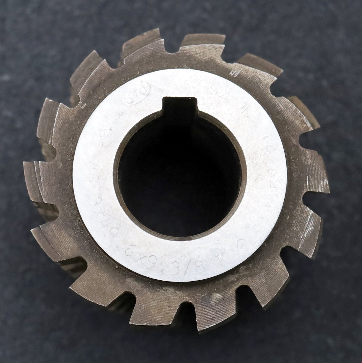 Bild des Artikels PWS-Keilwellen-Wälzfräser-8-Keile-46,3x-49,6x9,3mm-mit-Höcker-Ø69x60xØ27mm-LKN