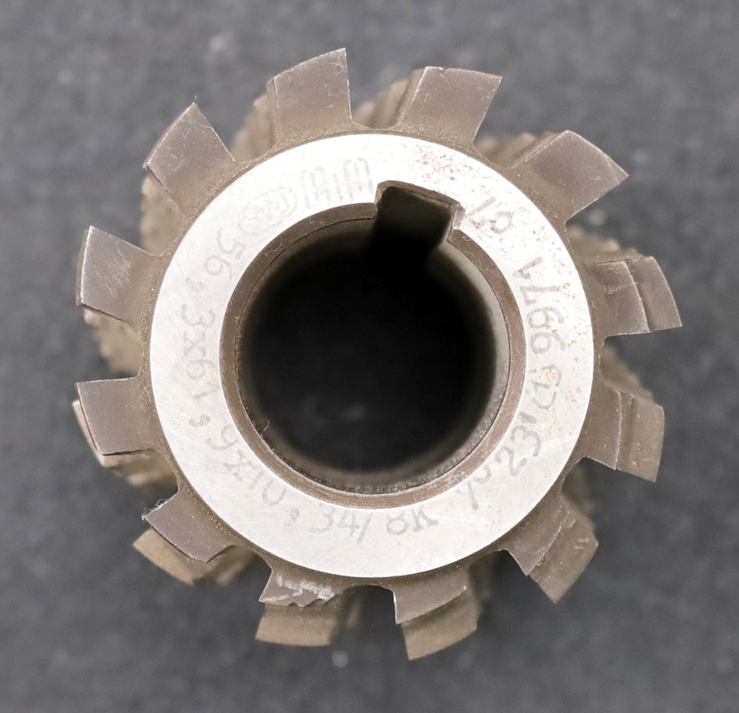 Bild des Artikels PWS-Keilwellen-Wälzfräser-8-Keile-56,3x61,9x10,34mm-mit-Höcker-Ø61x65xØ27mm-LKN