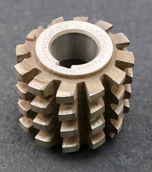 Bild des Artikels PWS-Keilwellen-Wälzfräser-8-Keile-29,46x38x5,98mm-mit-Höcker-Ø69x64xØ27mm-1gg.Re