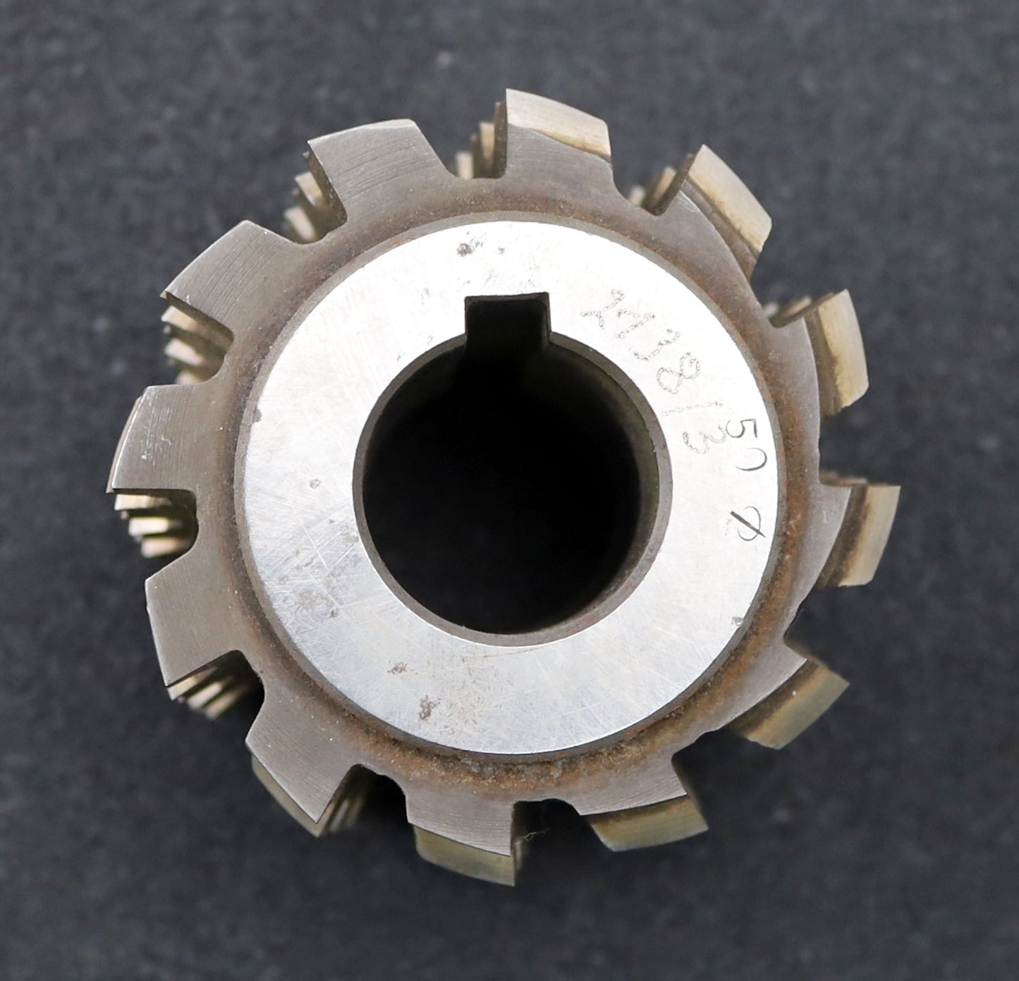 Bild des Artikels PWS-Keilwellen-Wälzfräser-8-Keile-41,6x47,6x8,35mm-mit-Höcker-Ø72x66xØ27mm-LKN