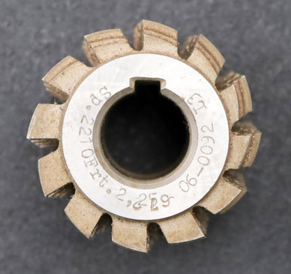 Bild des Artikels PWS-Keilwellen-Wälzfräser-6-Keile-21,3x24,7x5,3mm-mit-Höcker-Ø54x48xØ22mm