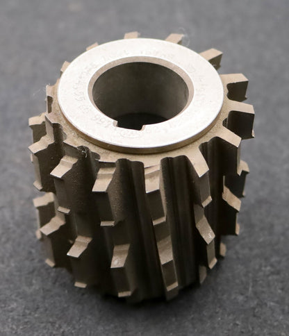 Bild des Artikels PWS-Keilwellen-Wälzfräser-6-Keile-62,4x69,6x16,4mm-mit-Höcker-Ø75x78xØ32mm-LKN