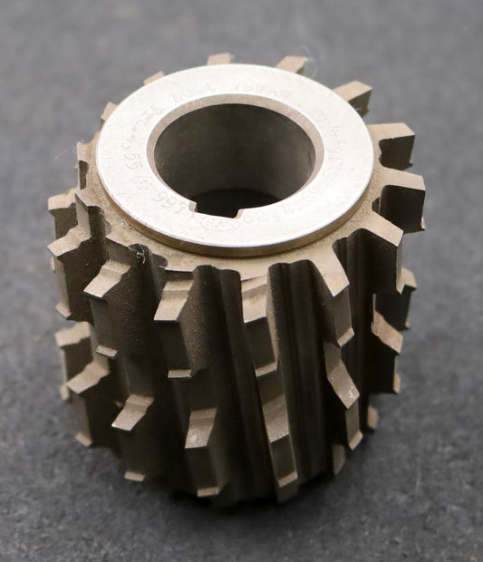 Bild des Artikels PWS-Keilwellen-Wälzfräser-6-Keile-62,4x69,6x16,4mm-mit-Höcker-Ø75x78xØ32mm-LKN