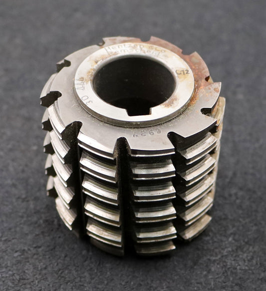 Bild des Artikels HENTZEN-Keilwellen-Wälzfräser-6-Keile-18x22x6mm-mit-Höcker-Ø60x61xØ27mm