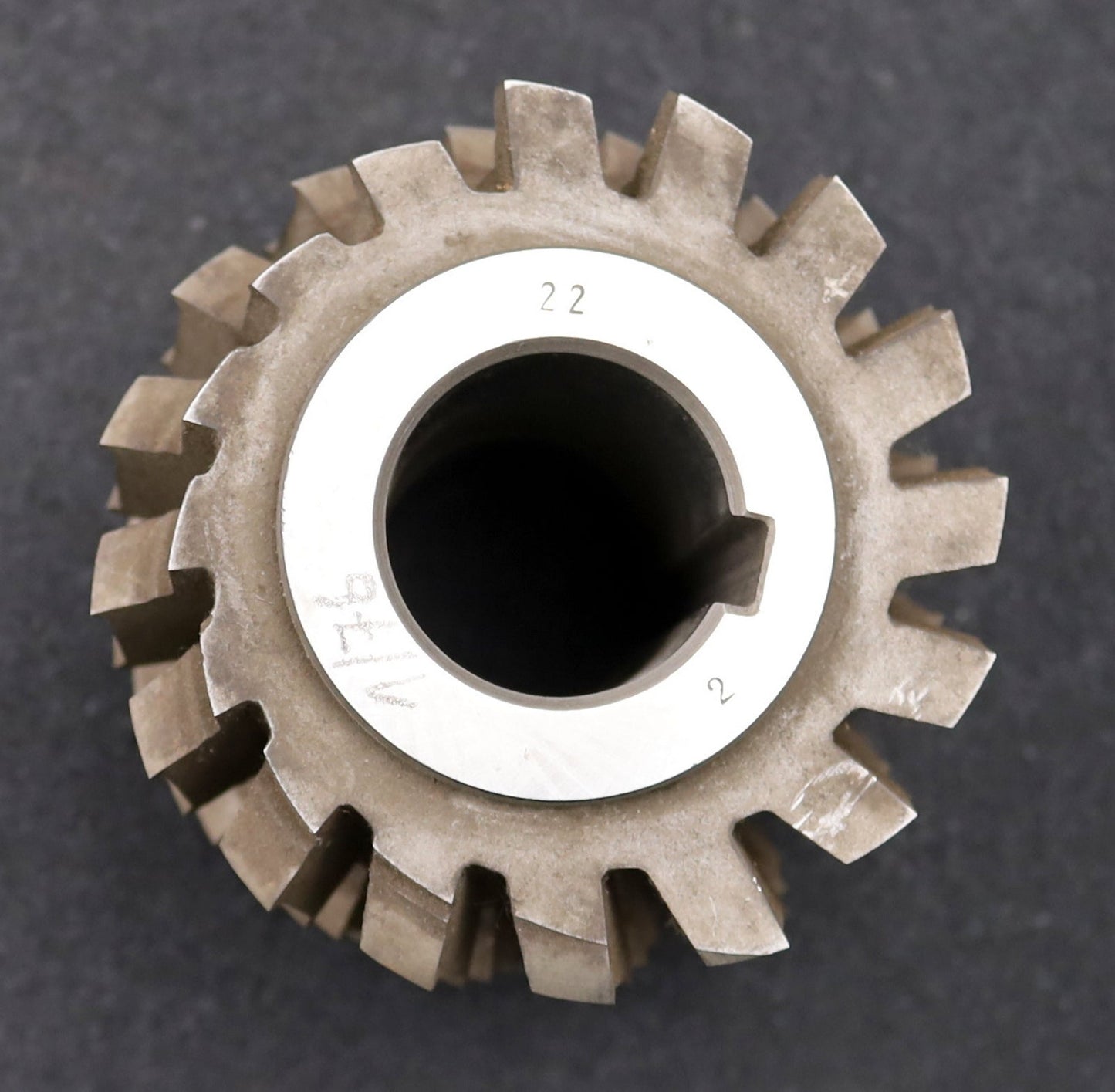 Bild des Artikels PWS-Keilwellen-Wälzfräser-6-Keile-92,4x104,5x20,4mm---Höcker-Ø107x110xØ40mm-LKN