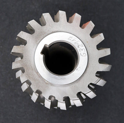 Bild des Artikels PWS-Keilwellen-Wälzfräser-6-Keile-130,5x145x24,6mm-Höcker-Ø122x122xØ40mm-1gg.Re