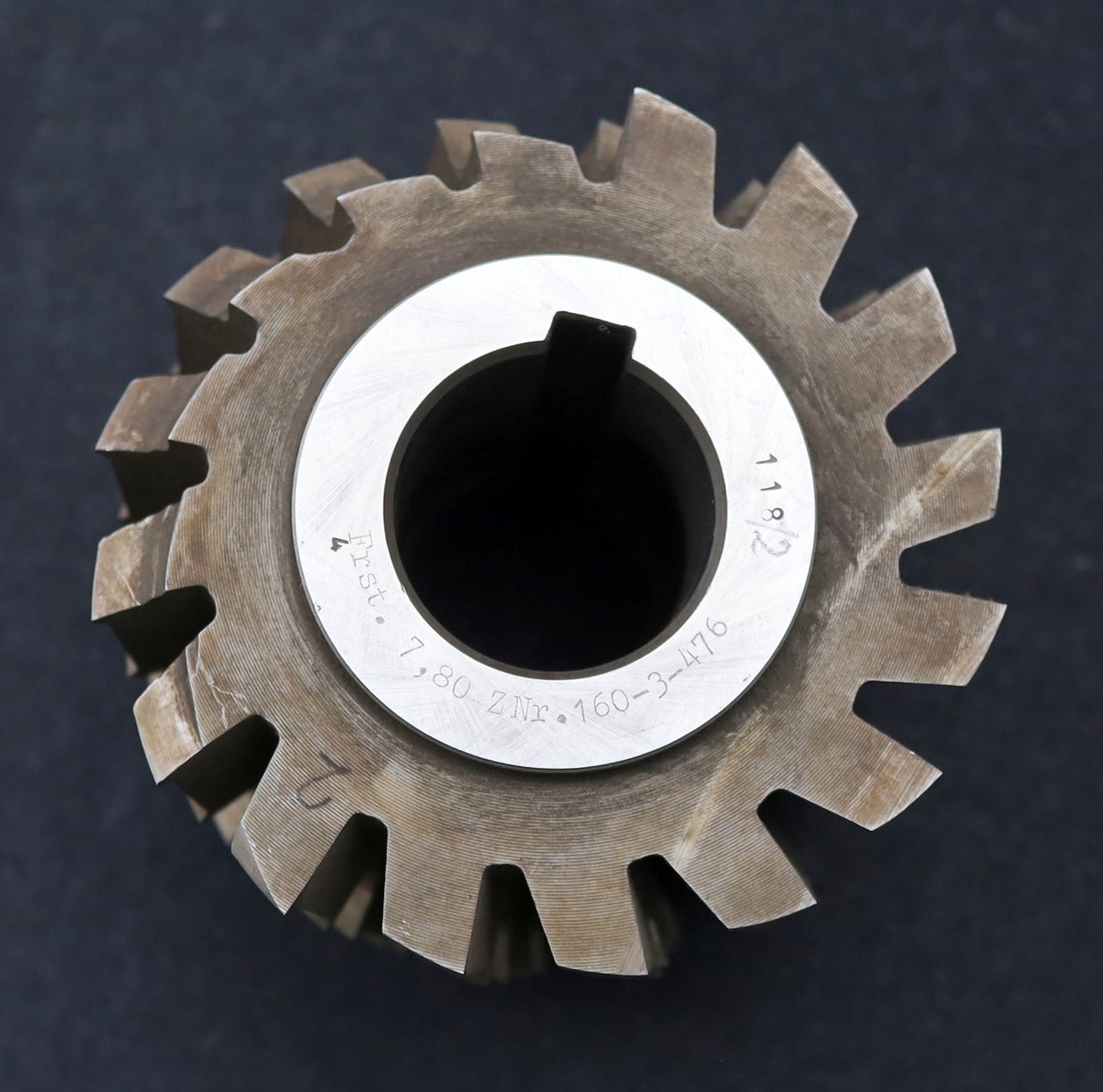 Bild des Artikels PWS-Keilwellen-Wälzfräser-6-Keile-87,98x100x15,97mm-mit-Höcker-Ø116x121xØ40mm