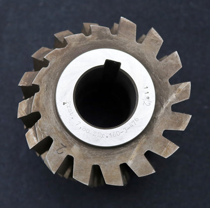 Bild des Artikels PWS-Keilwellen-Wälzfräser-6-Keile-87,98x100x15,97mm-mit-Höcker-Ø116x121xØ40mm